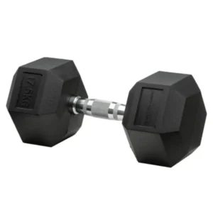 Mancuerna encauchetada 17.5KG