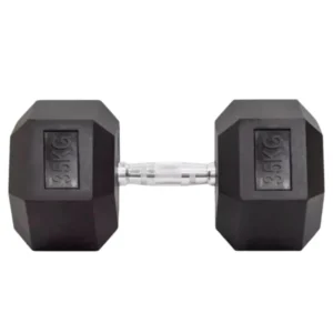 Mancuerna encauchetada 35KG