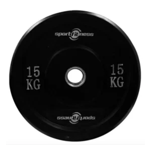 Disco olímpico en caucho 15KG